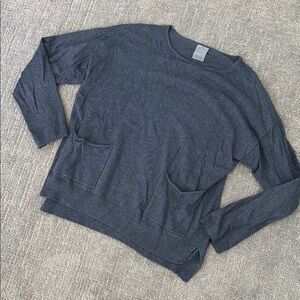 Womens/ girls blue Gray Sweater